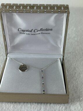 Crystal Collection Swarovski Silver Plater Rainbow color New With Tag
